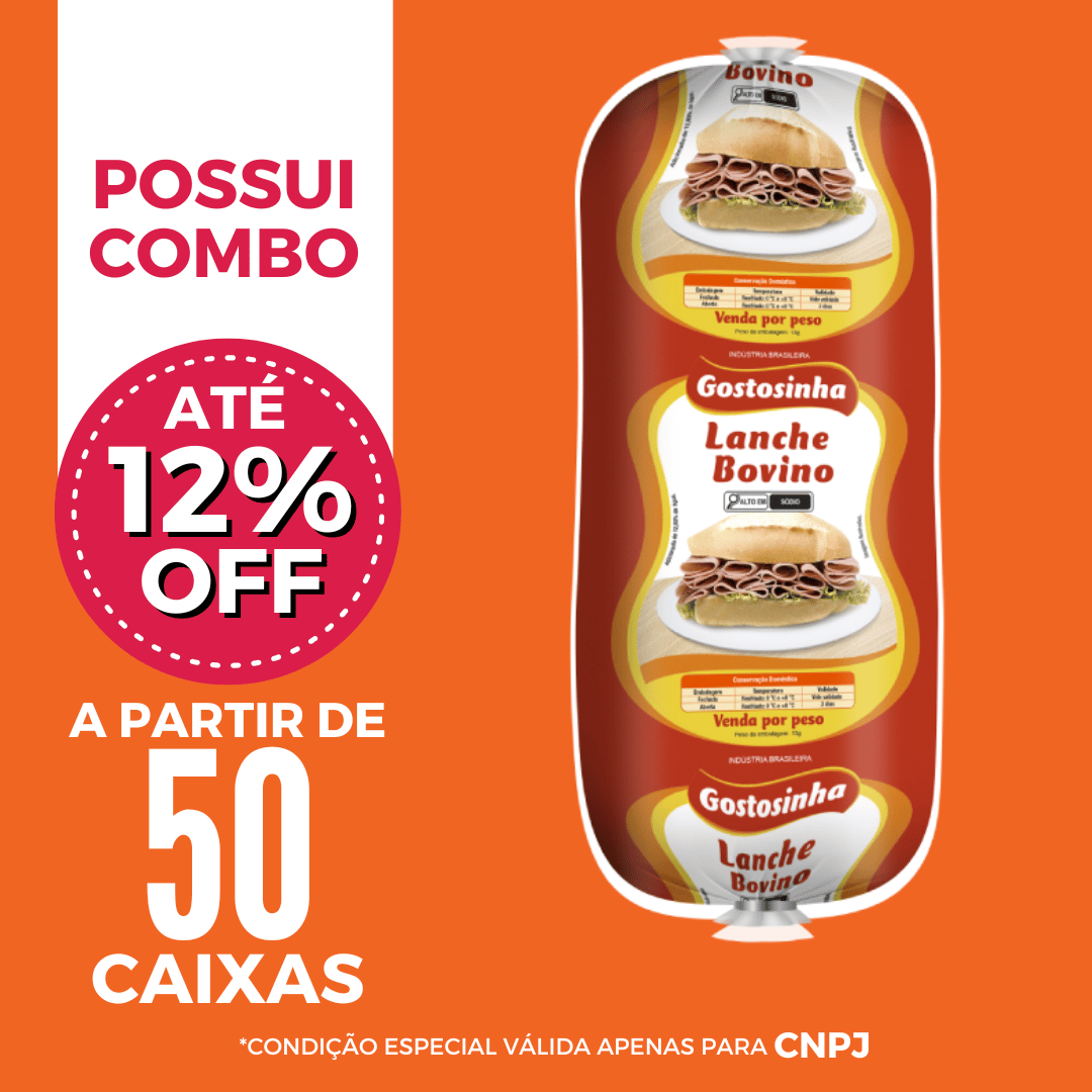 Lanche Resfr Gostosinha - Cx20kg